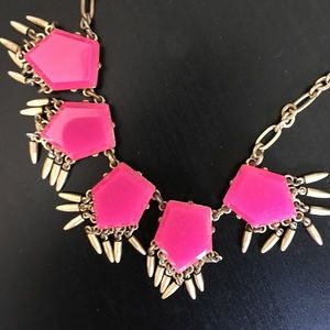 Pink J. Crew necklace